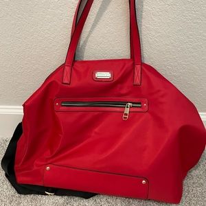 NWT Madden Girl Overnight Tote Red